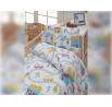 Bavlněné dětské povlečení 140x200, 70x90cm Městečko