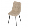 Jídelní židle, béžová, látka vintage, CT-281 CRM3