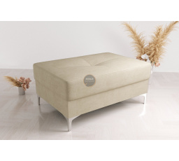 PUFA Z POJEMNIKIEM 100x55 CM - Odcienie beżu