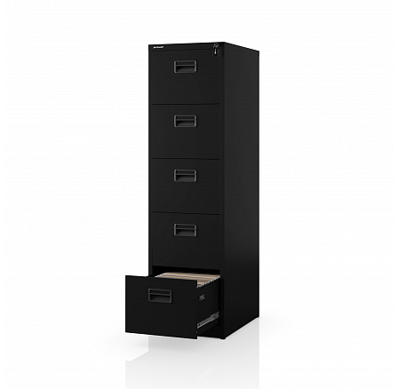 Fekete fém iratszekrény: SARA V5, 460 x 1625,5 x 600 mm Fekete fém iratszekrény: SARA V5, 460 x 1625,5 x 600 mm