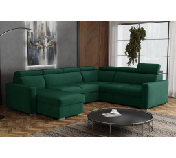 Sedací souprava Petrit U levá Kronos zelená