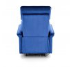 SEMIR dönthető fotel USB-vel, Sötétkék