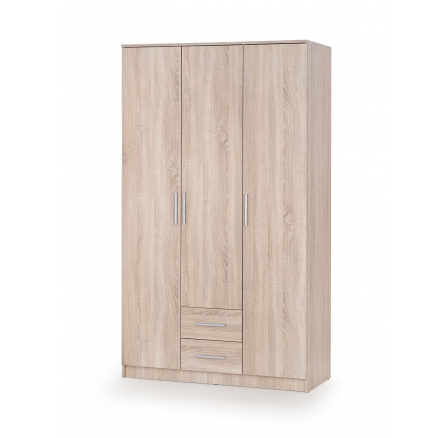 LIMA S-3 ruhásszekrény, sonoma tölgy