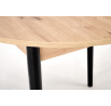 Étkezőasztal PIVOT, artisan tölgy/fekete