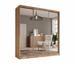 Tola 200 ruhásszekrény Sonoma+Sonoma