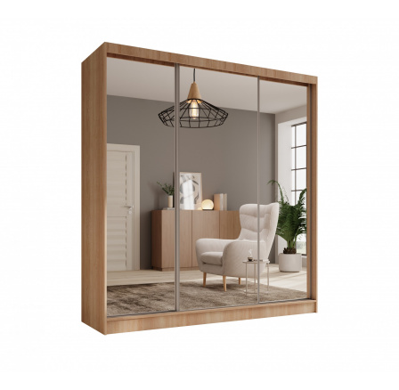 Tola 200 ruhásszekrény Sonoma+Sonoma