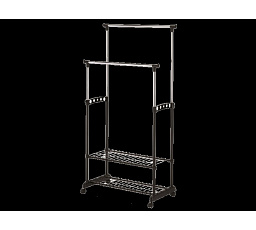 NOVA II BIS fogas, króm/fekete