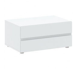 BASIC PLUS 2S szekrény alátét, Fehér