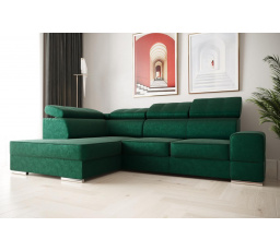 NAROŻNIK ROYAL I 260×185 - lewa , Odcienie zieleni