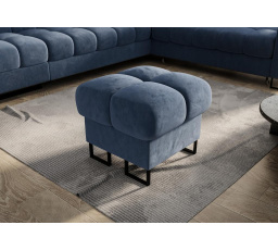 PUFA ASPEN 55x55 CM - Odcienie niebieskiego