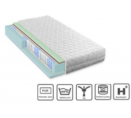 Kókusz táskarugós matrac FJG 200x90x16 cm