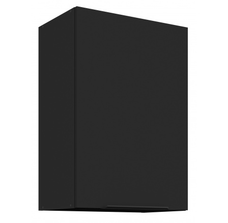 Horní skřínka SIENA - 50 G-72 1F, Černá mat/Černá mat
