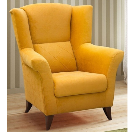 KENT fotel, Sárga Bluvel 68