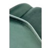 Étkezőszék K479, zöld bársony