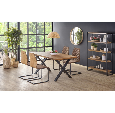 Étkezőasztal XAVIER, világos tölgy