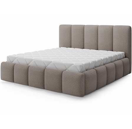 Bed Edvige+ wooden frame/ gas lift / bedding box 160x200 Royal 20 Not applicable 1