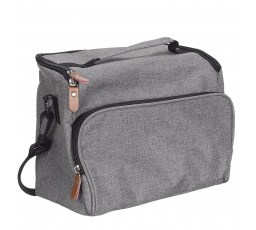 Szürke Zippi ebédhordó táska