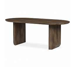 Jídelní stůl 200x100cm, mdf, ořech, HT-W1578 WAL