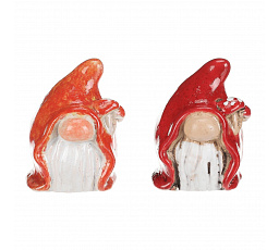Kerámia manó - mini figura, 2 szín vegyesen, ár 1 db-ra értendő