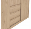 Šatní skříň SIMPLICITY 148, Jackson hickory