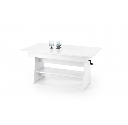 Kihúzható ERIKA étkezőasztal, fehér