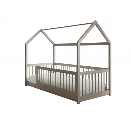 Graja házikó ágy matraccal Szürke+Szürke