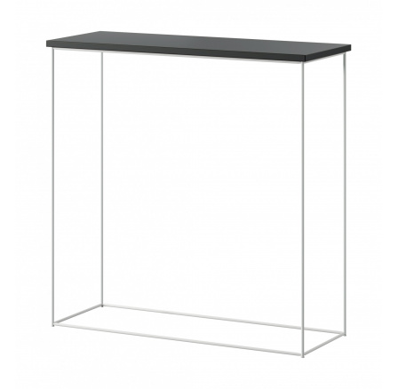 Konzol Milan Fehér+Fekete