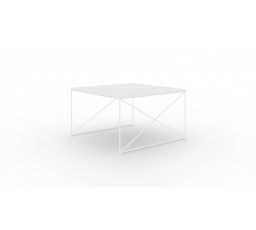 Nelia dohányzóasztal Fehér+Fehér Fényes