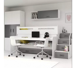 MAX 1 3 OSOBOWY RAMA GRAFIT 80 X 200 KPL