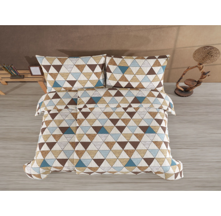 Prodloužené povlečení krep 140x220, 70x90cm Virginia