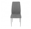 Jídelní židle, šedá, látka, DCL-379 GREY2