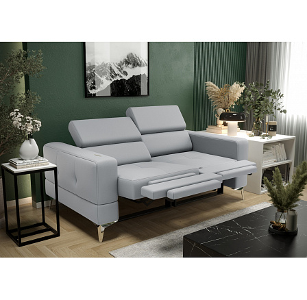 SOFA TOSCANIA II RELAX 185 CM SKÓRA NATURALNA