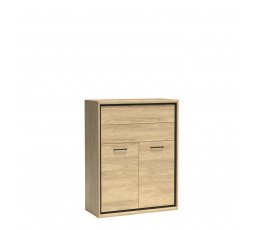 MEDIOLAN M6 Komód Natúr Hikora