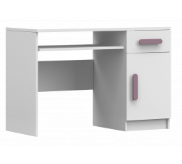 SMYK I - 08 íróasztal, Fehér Matt/Hanga