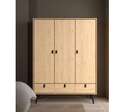 Šatní skříň RAIN, Jackson hickory