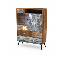 MEZO KM4 komód, többszínű