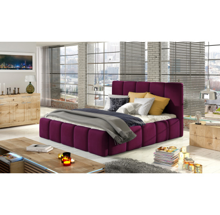 Łoże Edvige + stelaż drew. + pod. stand. + kont. 140x200 Mat Velvet 68 1 Łoże Edvige + stelaż drew. + pod. stand. + kont. 140x200 Mat Velvet 68 1