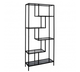 Edison fekete polc L