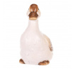 Kachna - zahradní figurka, menší, keramika