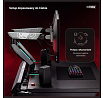 Elektromos játékasztal fekete Diablo X-Forge 1200