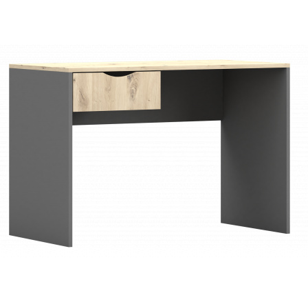 Íróasztal - JOY II 08, Szürke/Artisan Tölgy