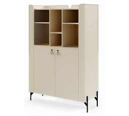 SALERNO SA-4 polc, Macadamia/Mavelie Tölgy