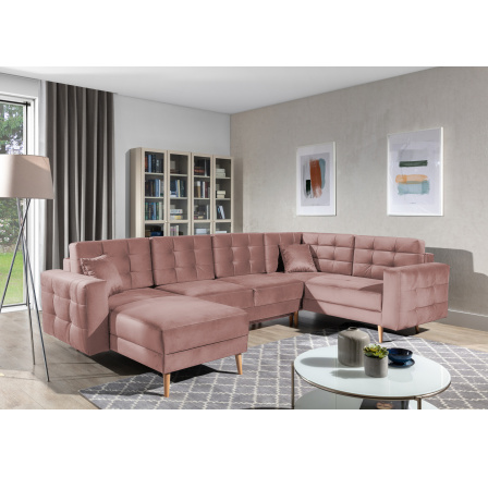 Rohová sedací souprava ASGARD U, Monolith 63