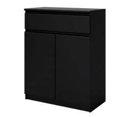 Komoda SIMPLICITY 075 Černý mat