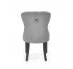 Étkezőszék MIYA, szürke bársony