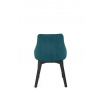 TOLEDO 3 étkezőszék, sötétzöld bársony