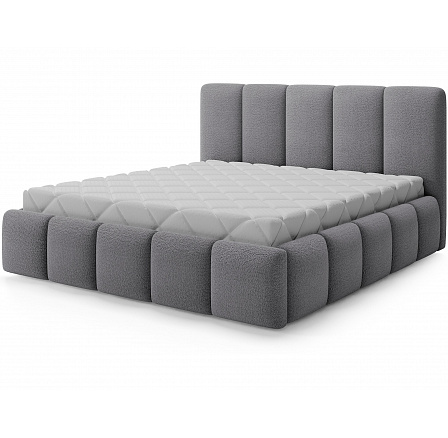 Bed Edvige+ wooden frame/ gas lift / bedding box 160x200 Royal 04 Not applicable 1
