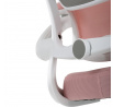 Kancelářská židle, houpací mechanismus, růžová síťovina, KA-C807 PINK