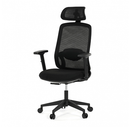 Irodai szék, szinkron mechanizmus, fekete hálós, KA-S2176 BK Irodai szék, szinkron mechanizmus, fekete hálós, KA-S2176 BK