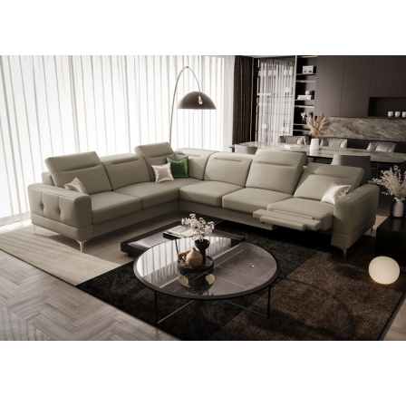 NAROŻNIK MALIBU MAX RELAX 320x250 SKÓRA NATURALNA - prawa